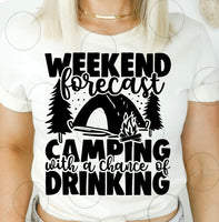 Camping with a chance of drinking