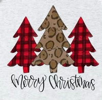 Merry Christmas Plaid and Cheetah OS25