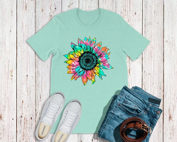 Tie dye Sunflower PVD37