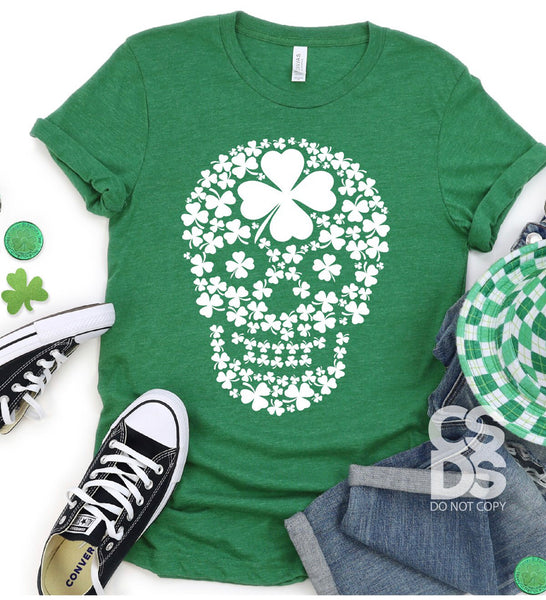 Sugar Skull of Clovers OS38