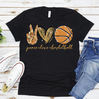 Peace Love Basketball PVD26