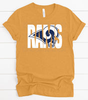 Rams Mascot Inlay PVD15