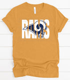 Rams Mascot Inlay PVD15