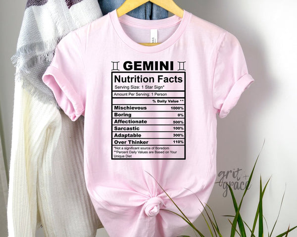 Gemini Nutrition Facts OS26