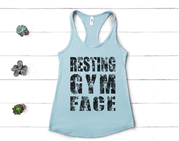 Resting Gym Face Tanktop PVD61