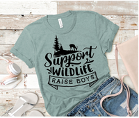 Support Wildlife Raise Boys