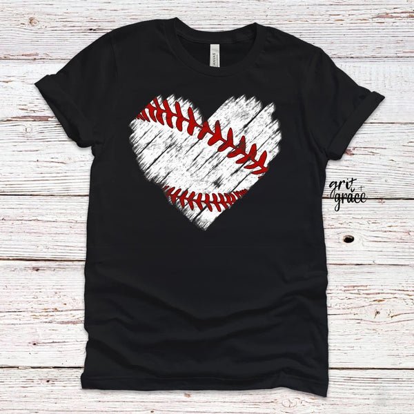 Baseball Heart PVD26