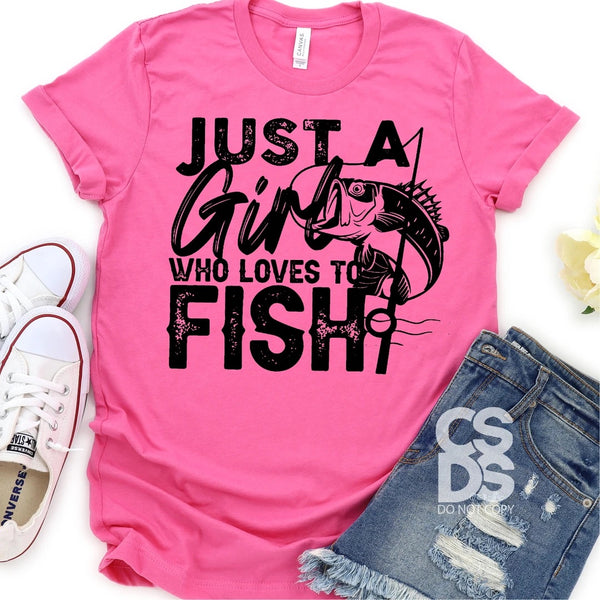 Just a girl who loves to fish PVD38