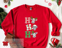 Ho Ho Ho cow Sweatshirt PVD55