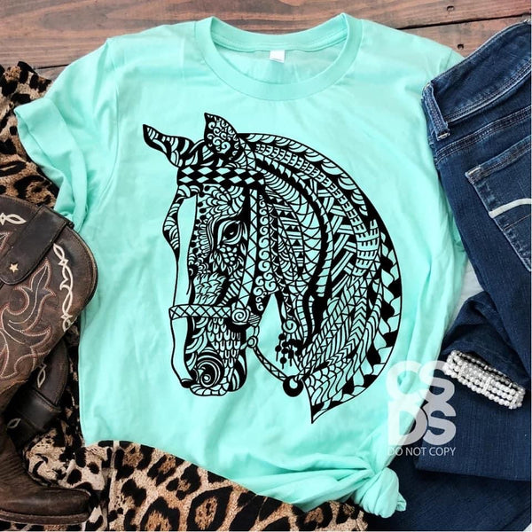 Mandala Horse PVD38