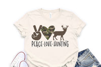 Peace Love Hunting PVD26