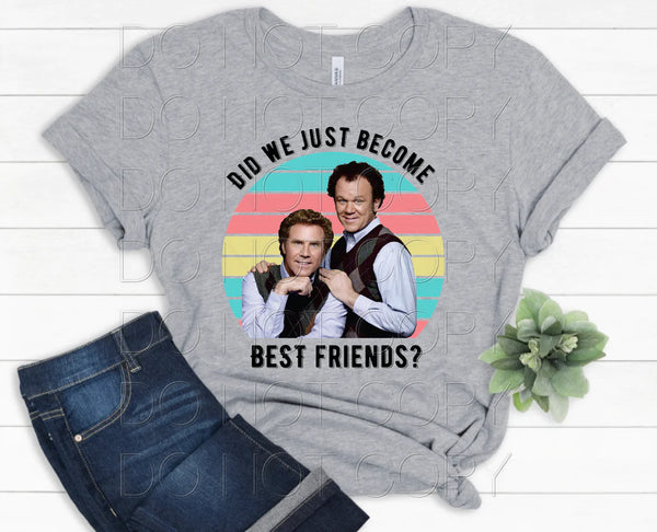 Become best friends? Step brothers