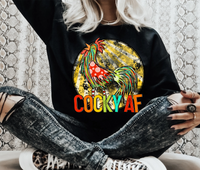 Cocky AF rooster Sweatshirt PVD60