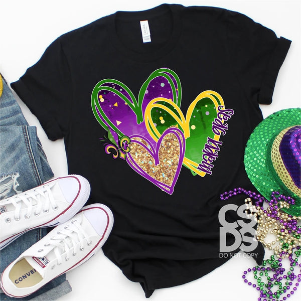 Mardi Gras Hearts OS22