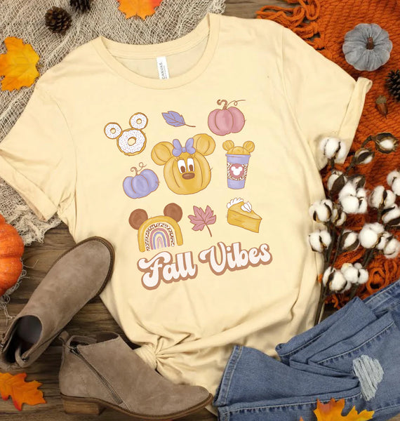 Watercolor Minnie Fall Vibes PVD51