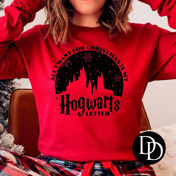 All I want for Christmas is my Hogwarts letter Sweatshirt PVD56