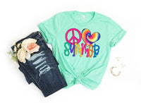 Tie Dye Peace Love Summer PVD54