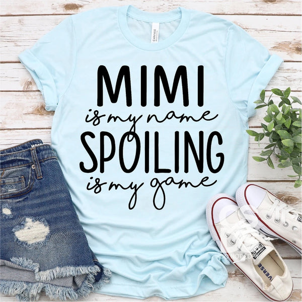 Mimi is my name spoiling is my game PVD20