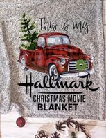 Hallmark Christmas Movie Blanket PVD51