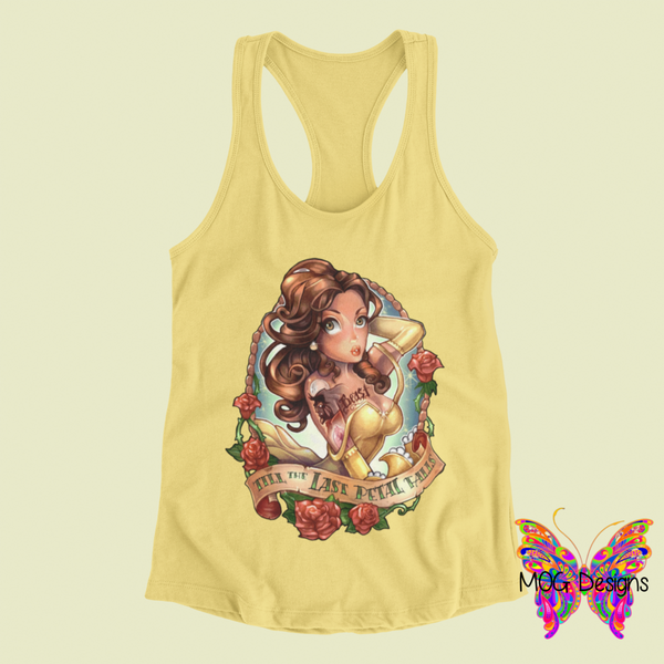 Till the last petal falls Belle Tank Top PVD27