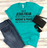 I’m a Jesus freak seven days a week PVD14