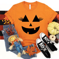 Pumpkin with lashes OS45