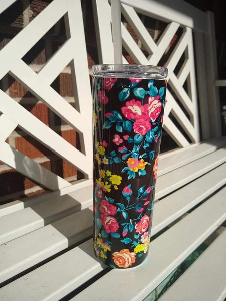 Floral Tumbler