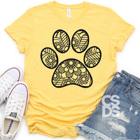 Mandala Paw Print PVD22