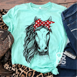 Horse with bandana PVD22