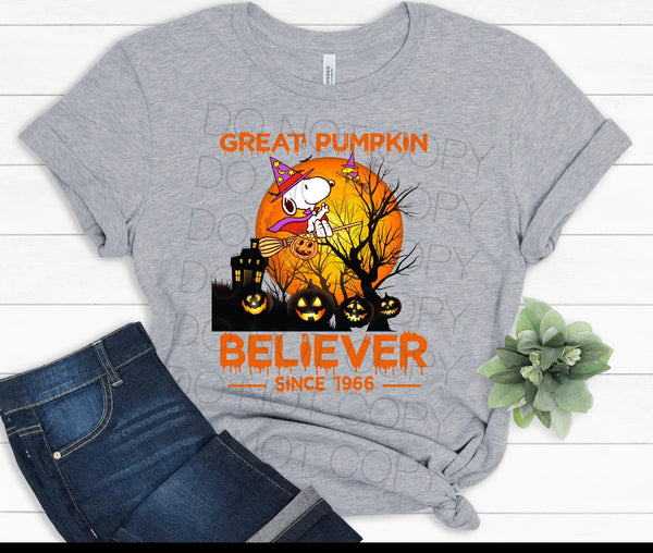 Great Pumpkin Believer Snoopy PVD51