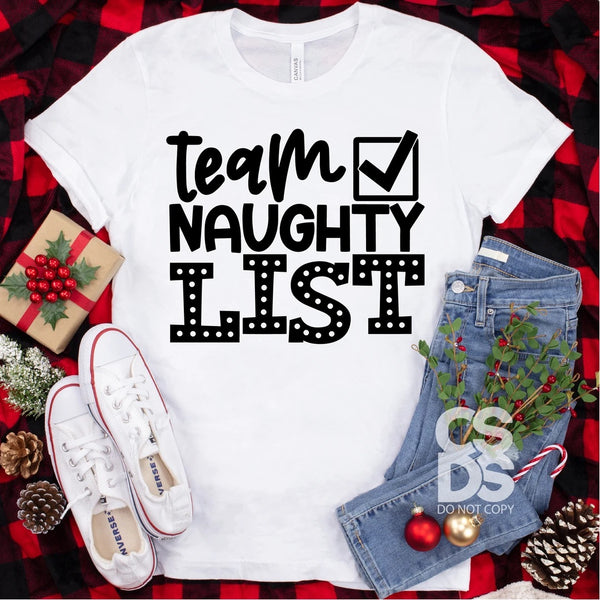 Team Naughty List Black OS20