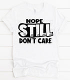 Nope still Don’t care PVD15