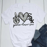 Peace Love Sox PVD25