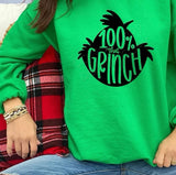 100% that Grinch Sweatshirt OS66