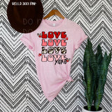 LOVE LOVE LOVE xoxo PVD24