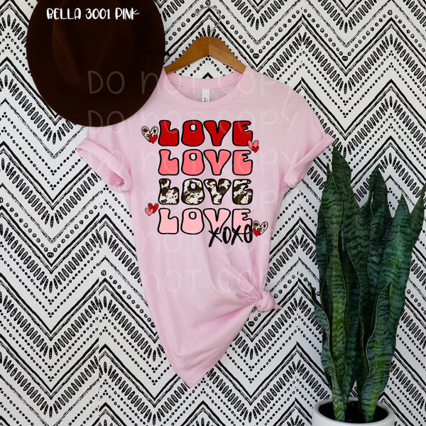 LOVE LOVE LOVE xoxo PVD24