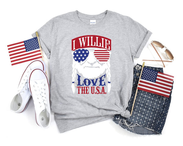 I Willie love the U.S.A