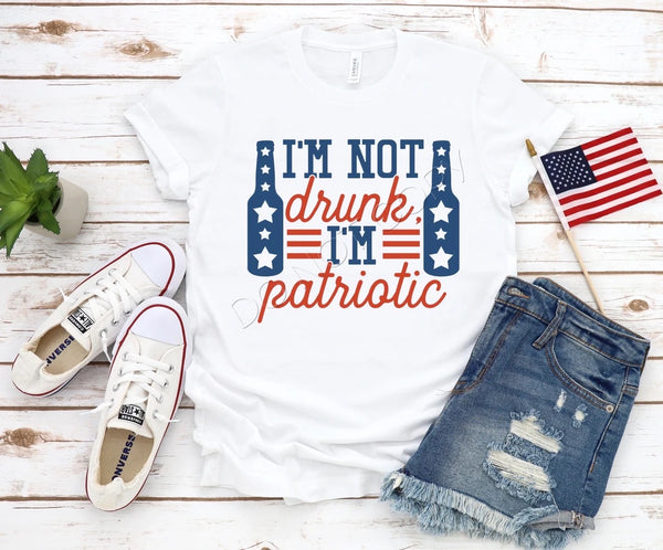 I’m not drunk I’m patriotic OS66