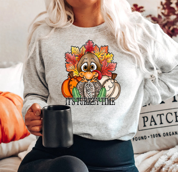 It’s Turkey Time Sweatshirt PVD60