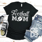 Football Mom distressed OS38