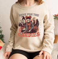 Here For The Candies Sweatshirt PVD51