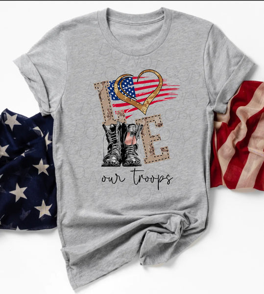 Love Our Troops PVD51