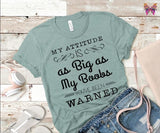 Attitude is as big as my boobs PVD21