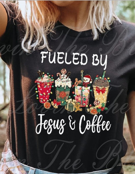 Fueled by Jesus & Coffee PVD55