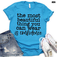 Beautiful thing you wear is confidence PVD59